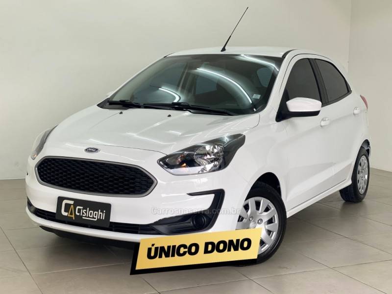 FORD - KA - 2020/2021 - Branca - R$ 55.990,00