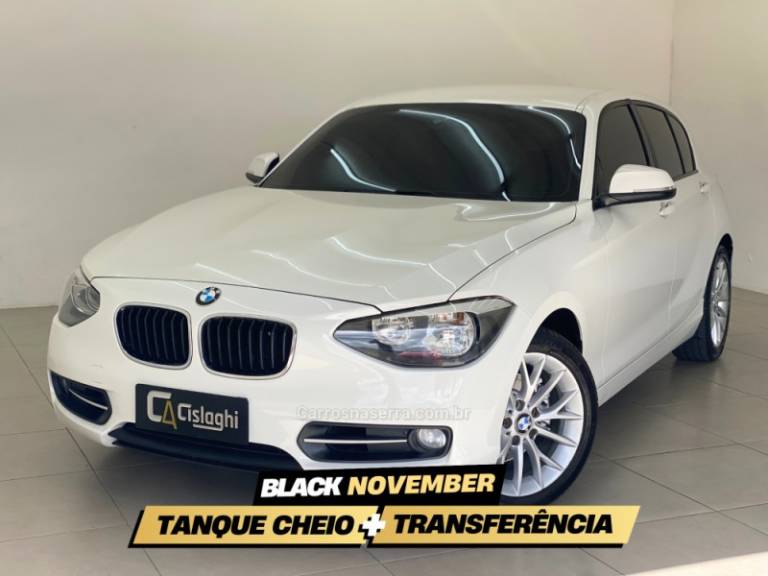 BMW - 118I - 2011/2012 - Branca - R$ 62.990,00