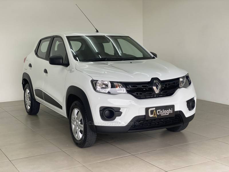 RENAULT - KWID - 2020/2021 - Branca - R$ 47.990,00