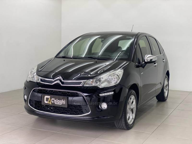 CITROËN - C3 - 2015/2016 - Preta - R$ 52.990,00