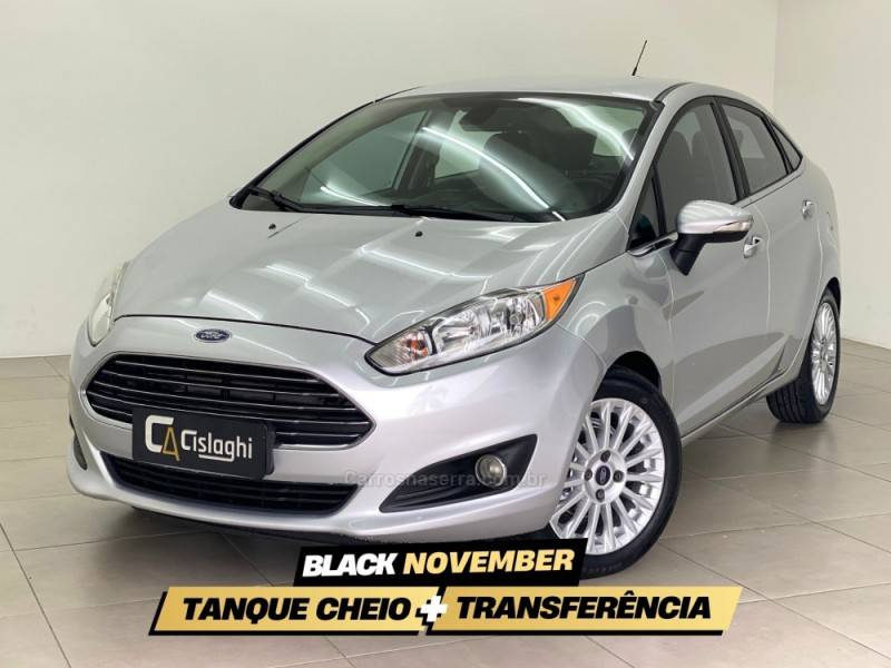 FORD - FIESTA - 2014/2015 - Prata - R$ 51.990,00