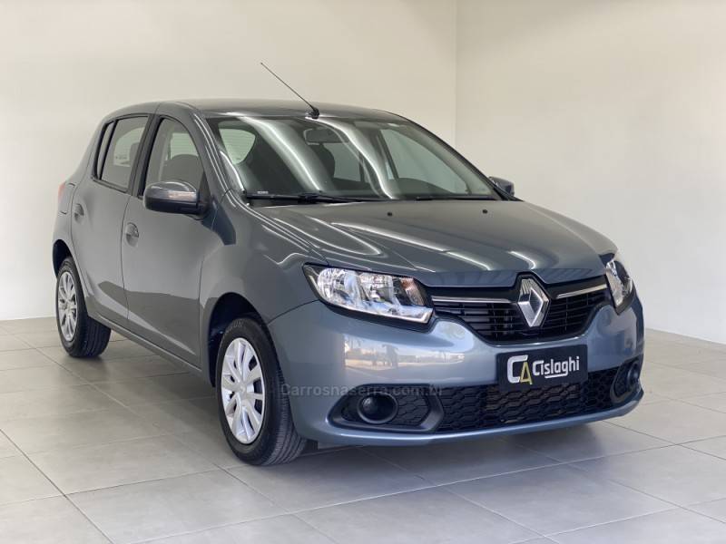 RENAULT - SANDERO - 2015/2016 - Cinza - R$ 44.490,00