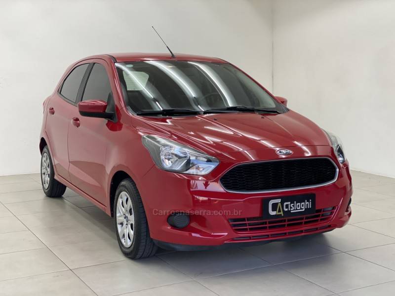 FORD - KA - 2015/2016 - Vermelha - R$ 42.990,00