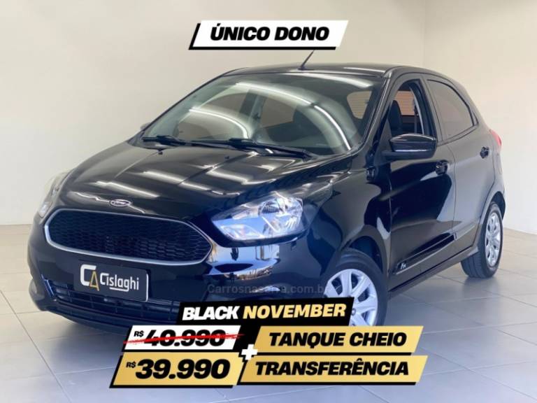 FORD - KA - 2014/2015 - Preta - R$ 40.990,00