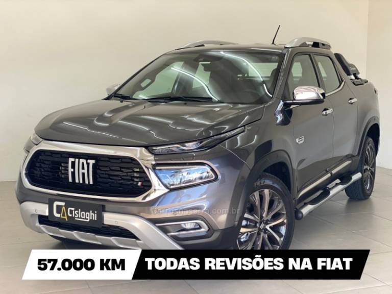 FIAT - TORO - 2021/2022 - Cinza - R$ 154.990,00