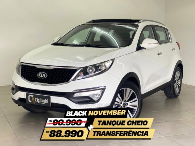 KIA MOTORS - SPORTAGE - 2015/2015 - Branca - R$ 90.990,00