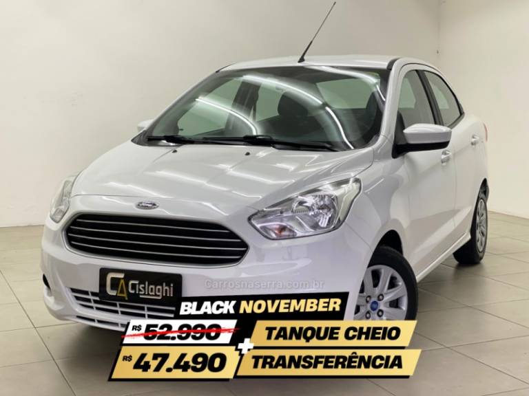 FORD - KA - 2017/2018 - Branca - R$ 52.990,00