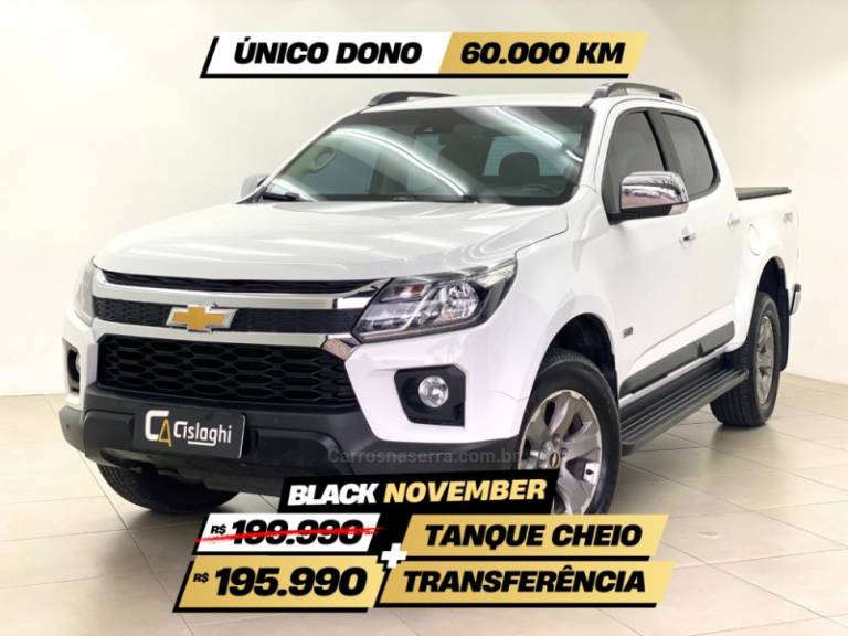 CHEVROLET - S10 - 2022/2022 - Branca - R$ 199.990,00