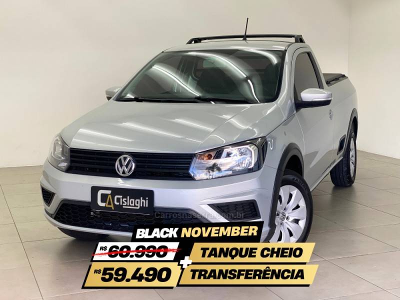 VOLKSWAGEN - SAVEIRO - 2017/2018 - Prata - R$ 60.990,00