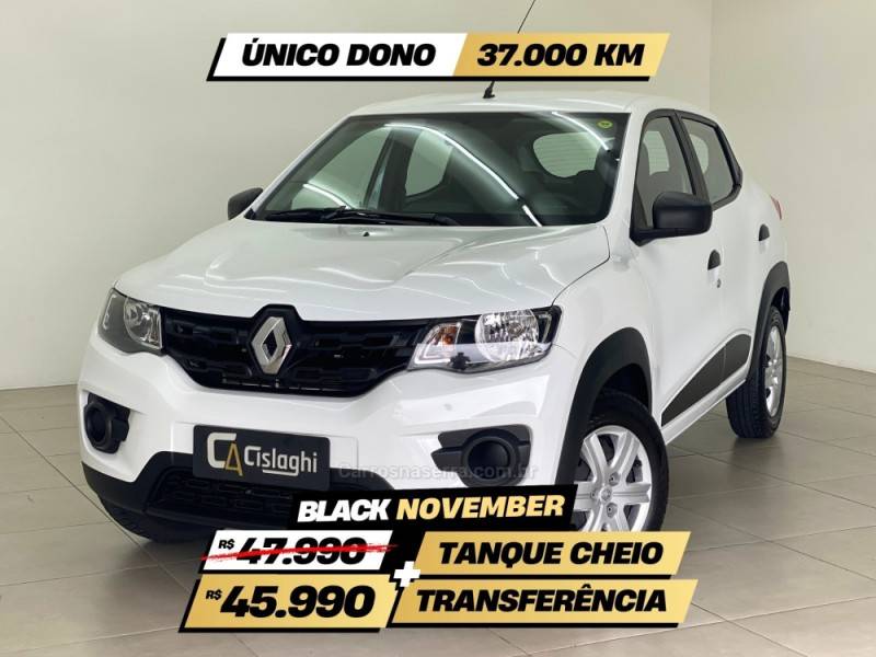 RENAULT - KWID - 2020/2021 - Branca - R$ 47.990,00